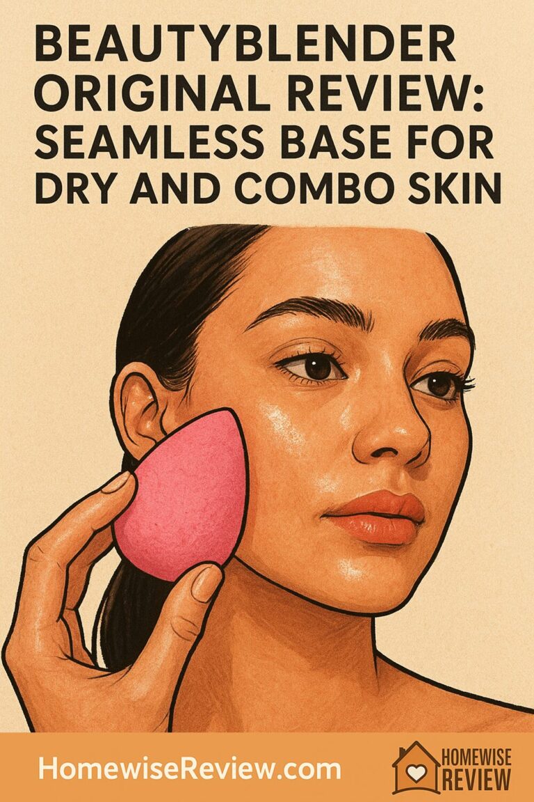 Beautyblender Original Review: Seamless Base for Dry and Combo Skin