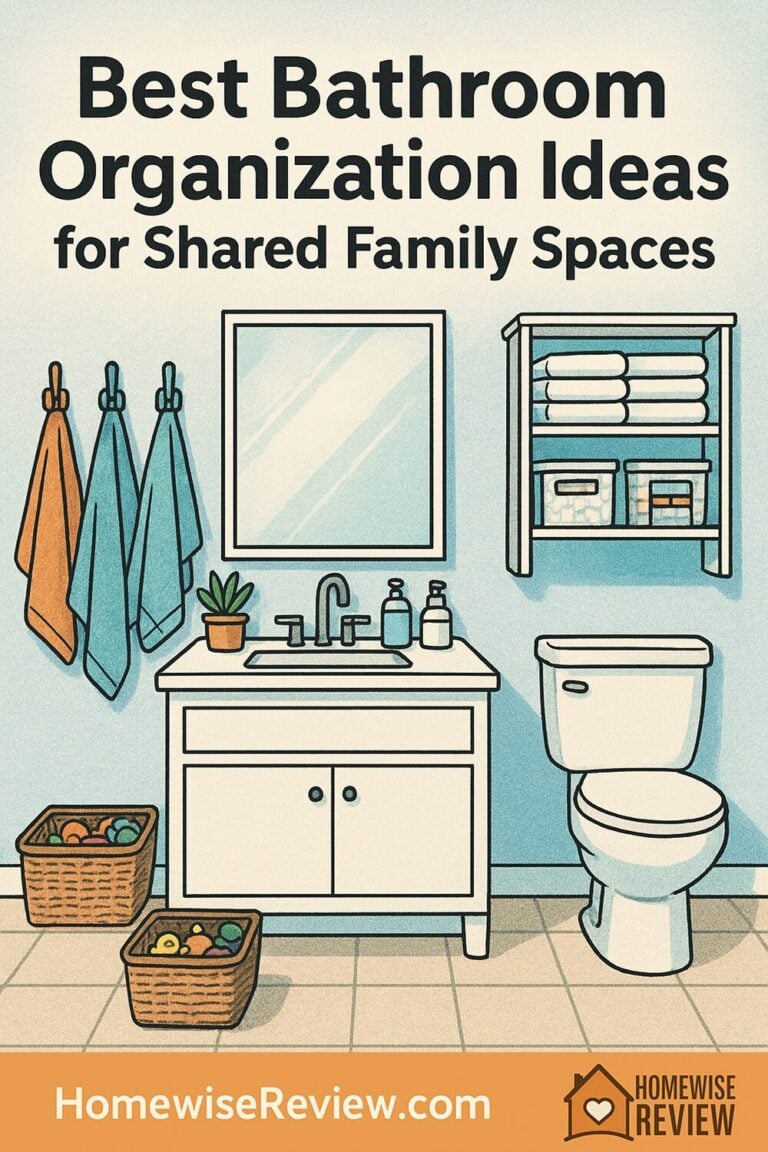 Best Bathroom Organization Ideas for Shared Family Spaces