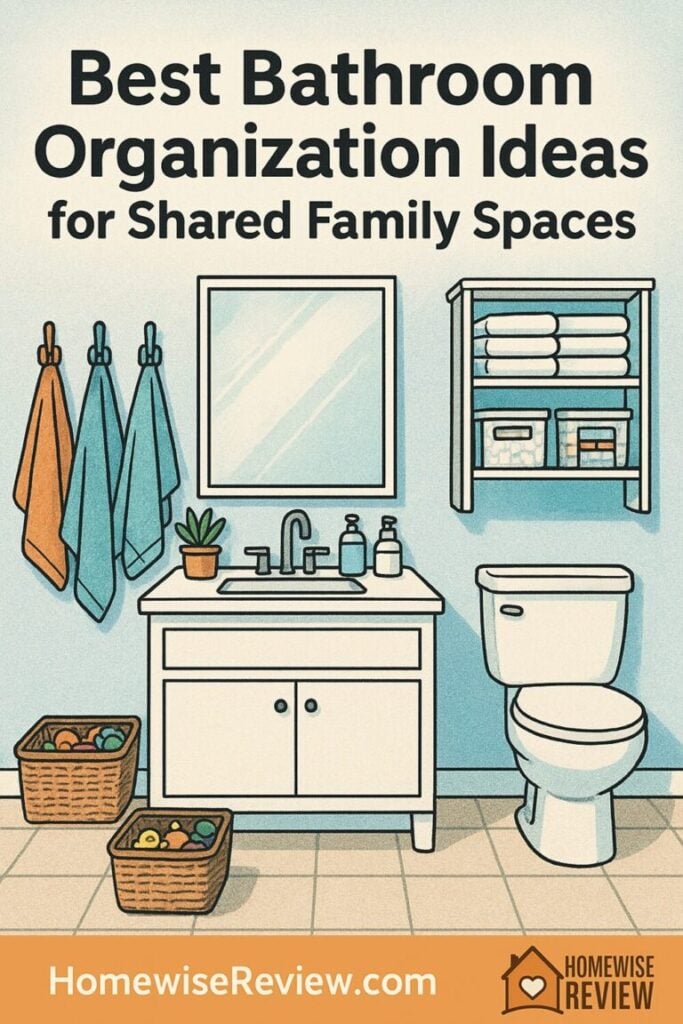 Best Bathroom Organization Ideas for Shared Family Spaces