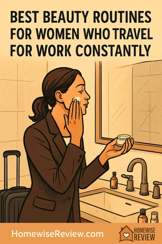 Best Beauty Routines for Women Who Travel for Work Constantly