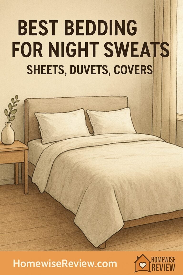 Best Bedding for Night Sweats (Sheets, Duvets, Covers)