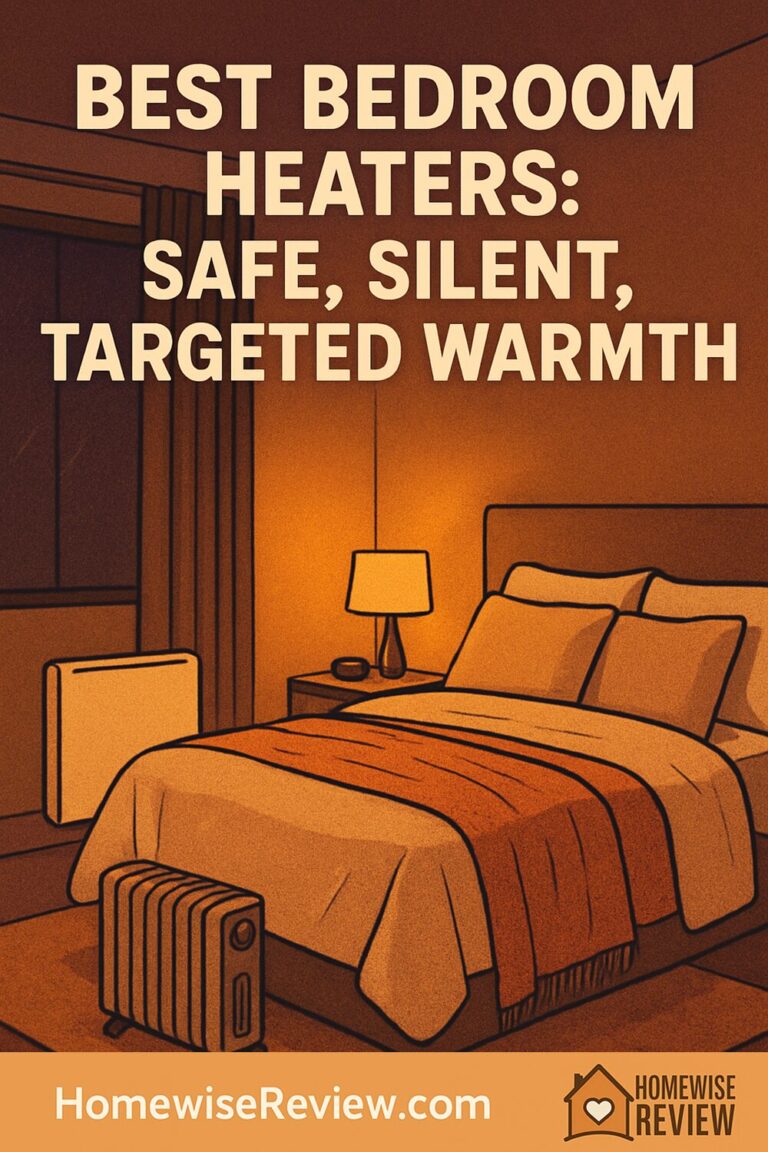 Best Bedroom Heaters for Safe, Silent, Targeted Warmth