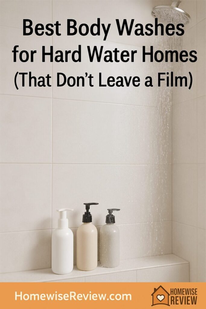 Best Body Washes for Hard Water Homes (That Don’t Leave a Film)