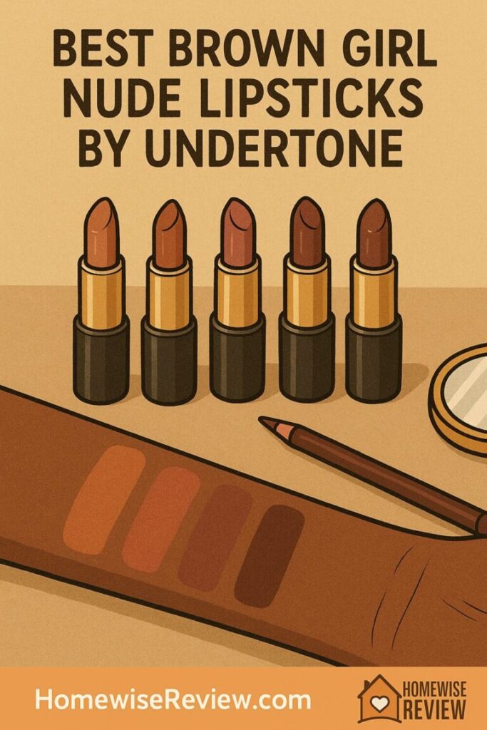 Best Brown Girl Nude Lipsticks by Undertone