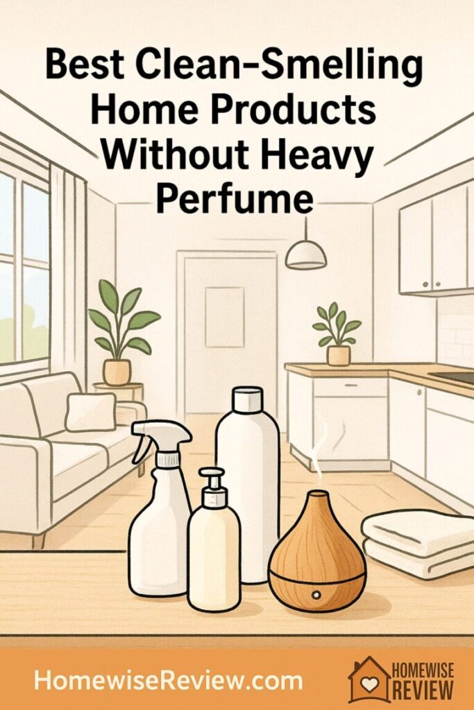 Best Clean-Smelling Home Products Without Heavy Perfume