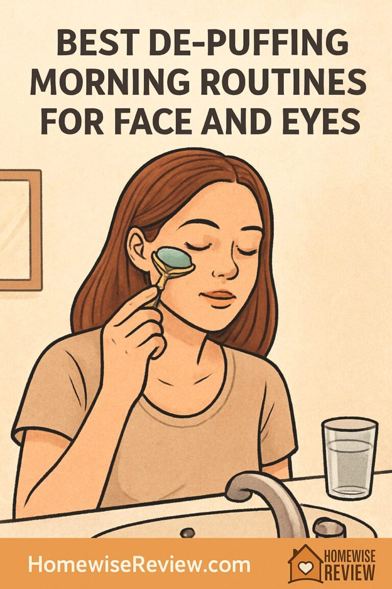 Best De-Puffing Morning Routines for Face and Eyes