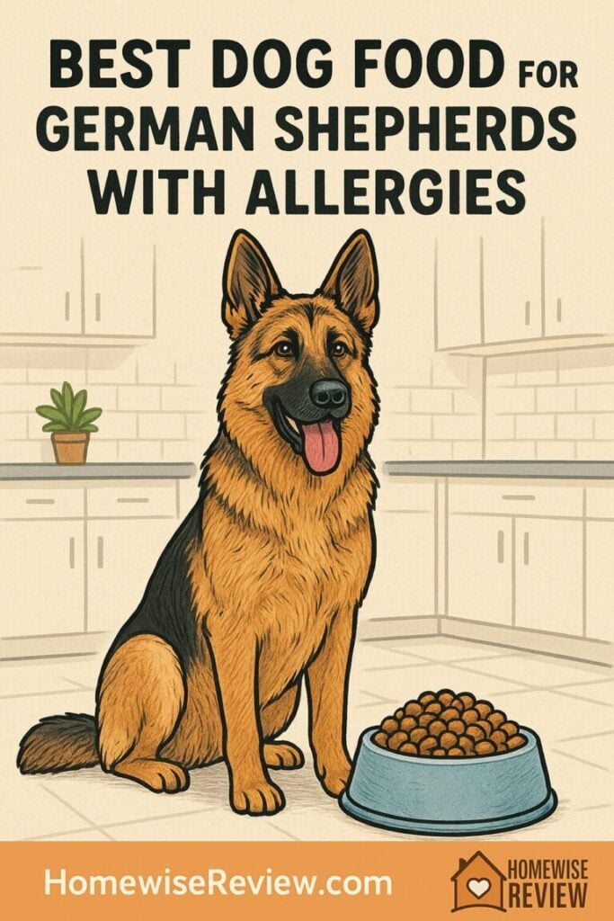 Best dog food for German Shepherds with allergies