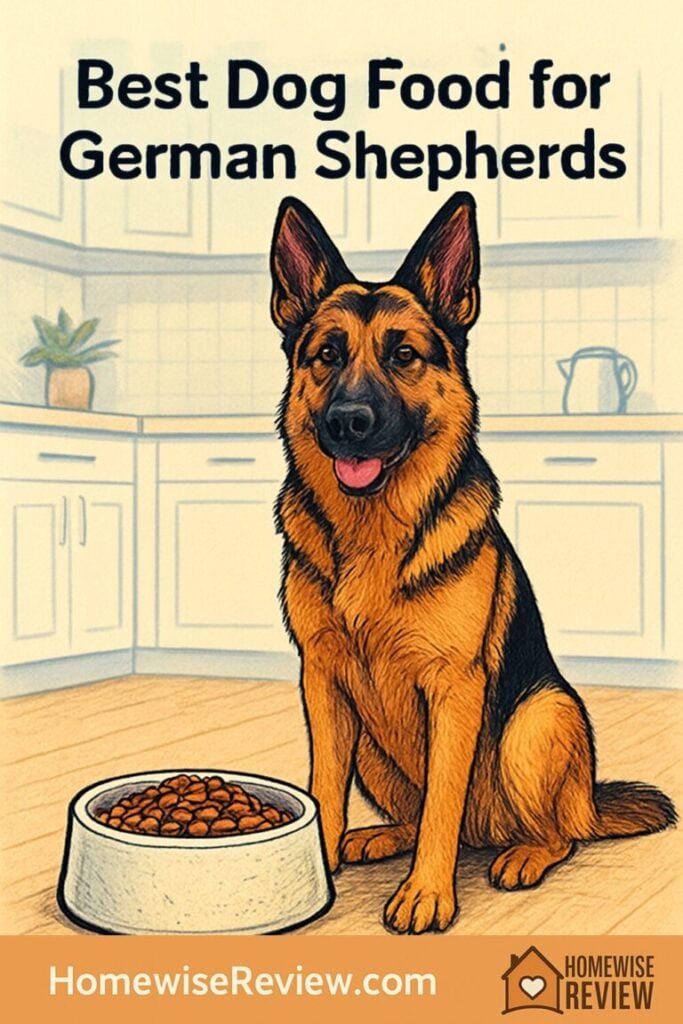 Best dog food for German Shepherds with sensitive stomachs
