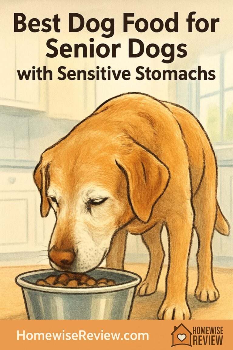 Best dog food for Senior Dogs with sensitive stomachs