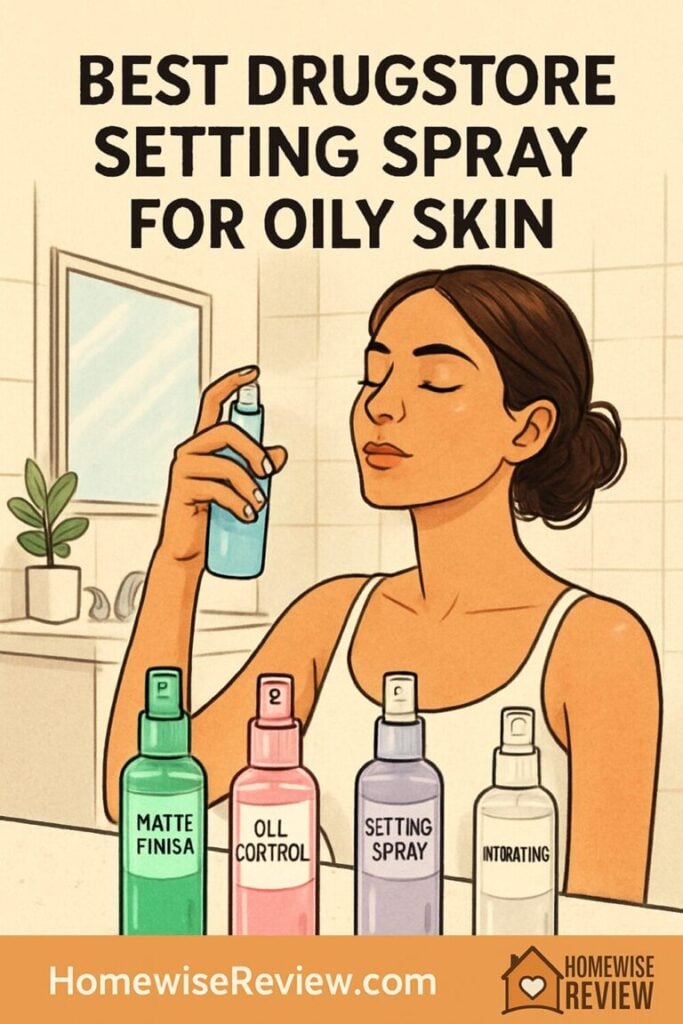 Best Drugstore Setting Spray for oily skin