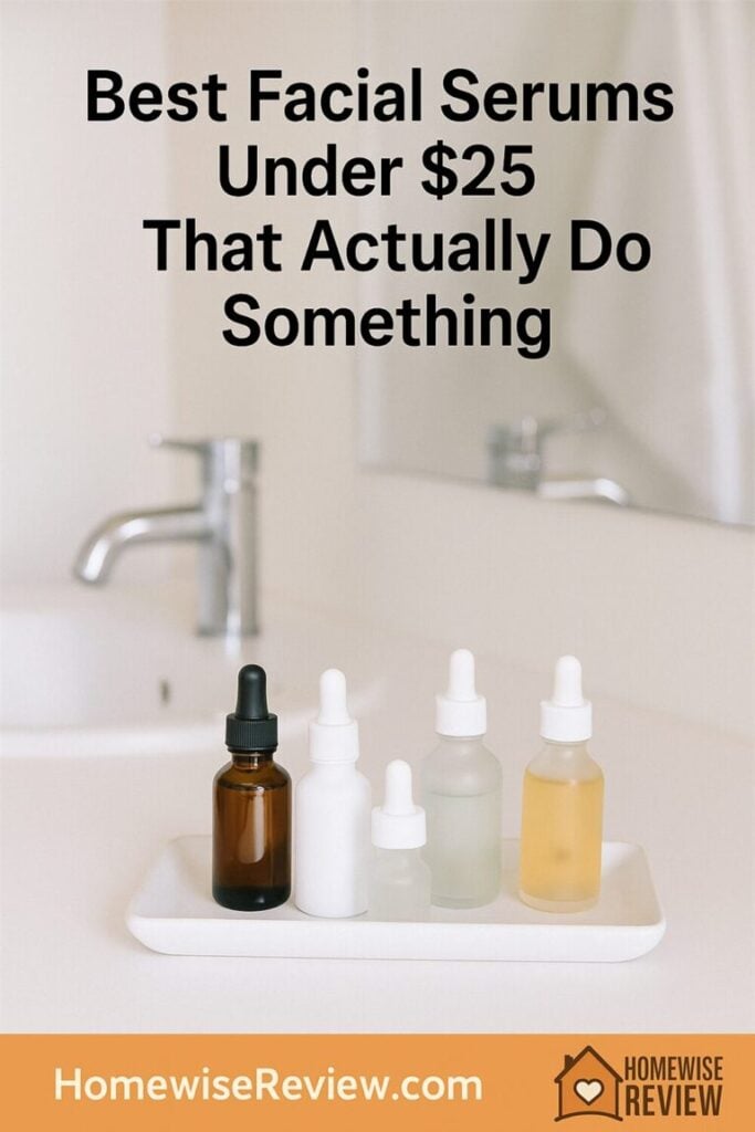 Best Facial Serums Under $25 That Actually Do Something