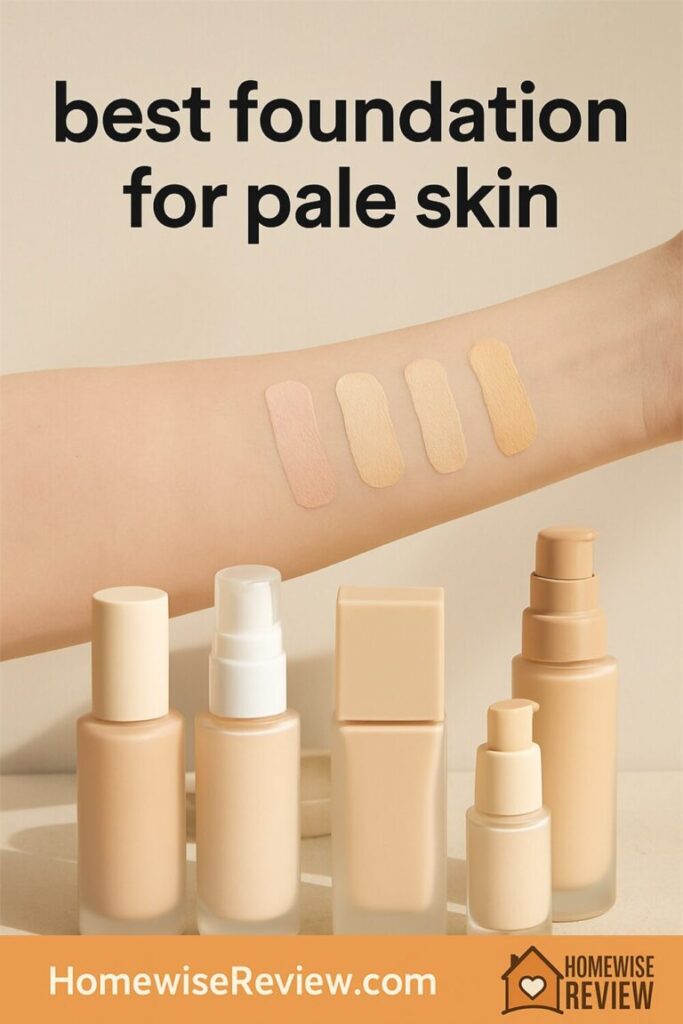 best foundation for pale skin