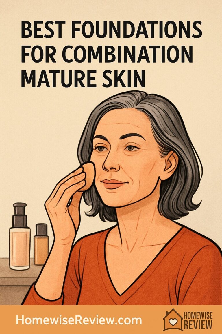 Best Foundations for Combination Mature Skin
