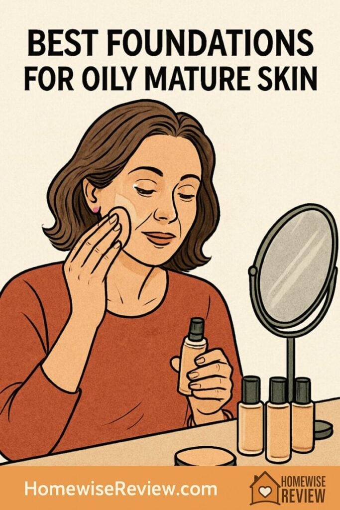 Best Foundations for Oily Mature Skin