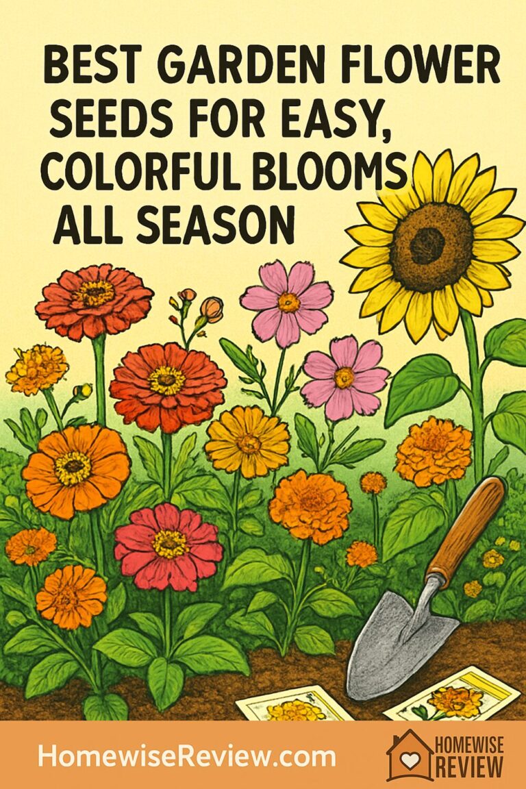 Best Garden Flower Seeds for Easy, Colorful Blooms All Season