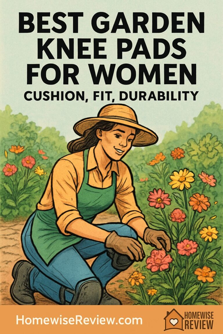 Best Garden Knee Pads for Women (Cushion, Fit, Durability)