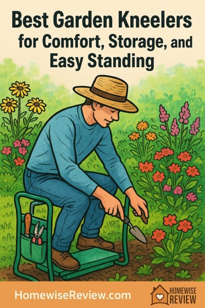 Best Garden Kneelers for Comfort, Storage, and Easy Standing