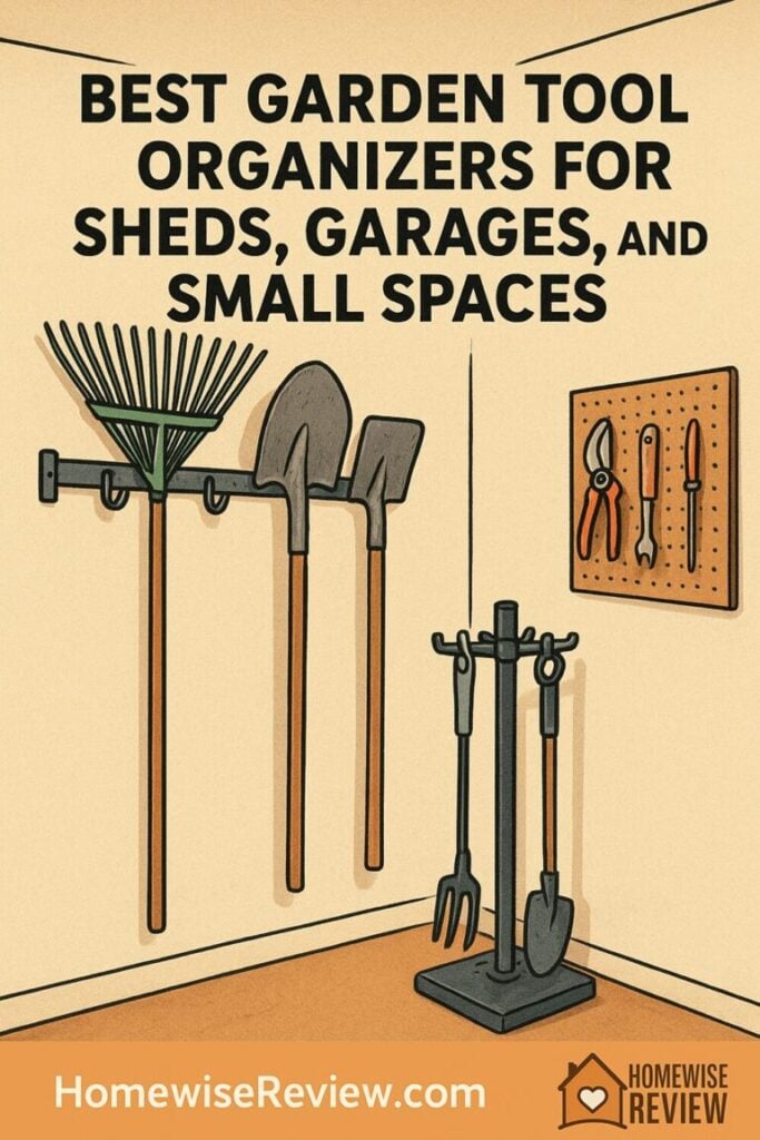 Best Garden Tool Organizers for Sheds, Garages, and Small Spaces