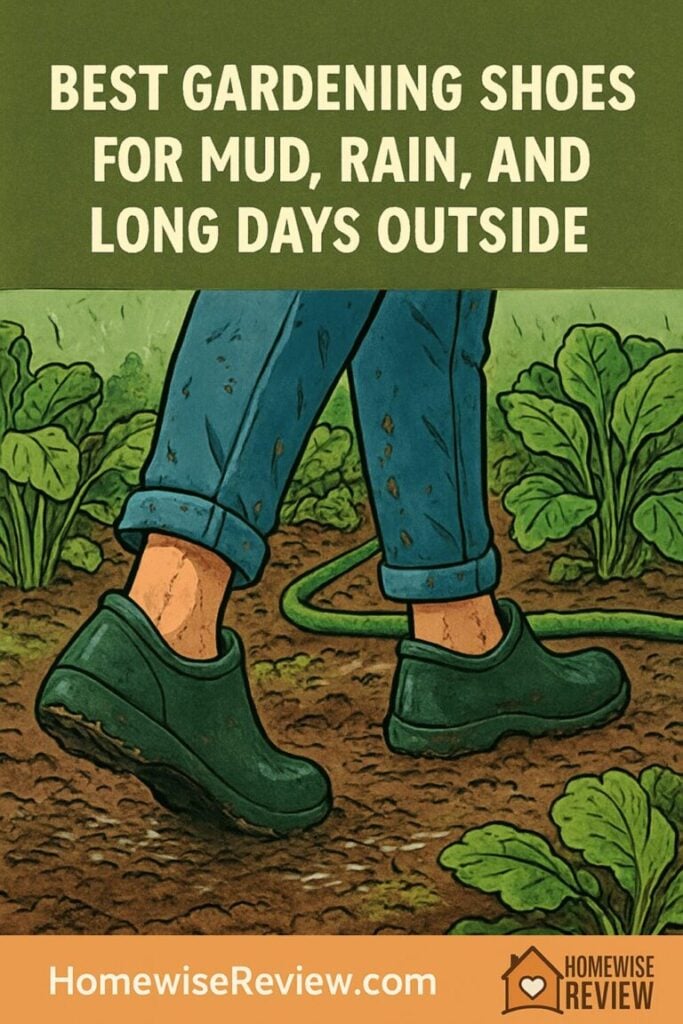 Best Gardening Shoes for Mud, Rain, and Long Days Outside