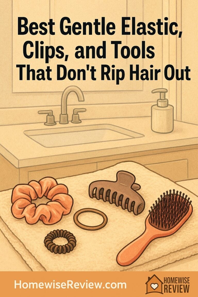 Best Gentle Elastic, Clips, and Tools That Don’t Rip Hair Out
