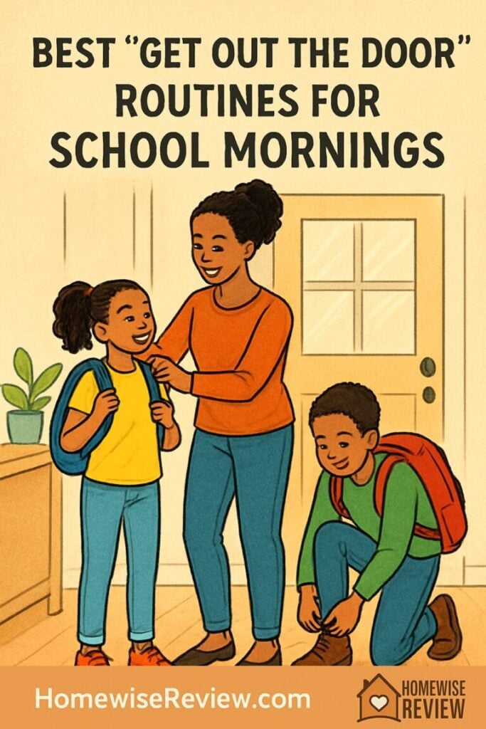 Best “Get Out the Door” Routines for School Mornings