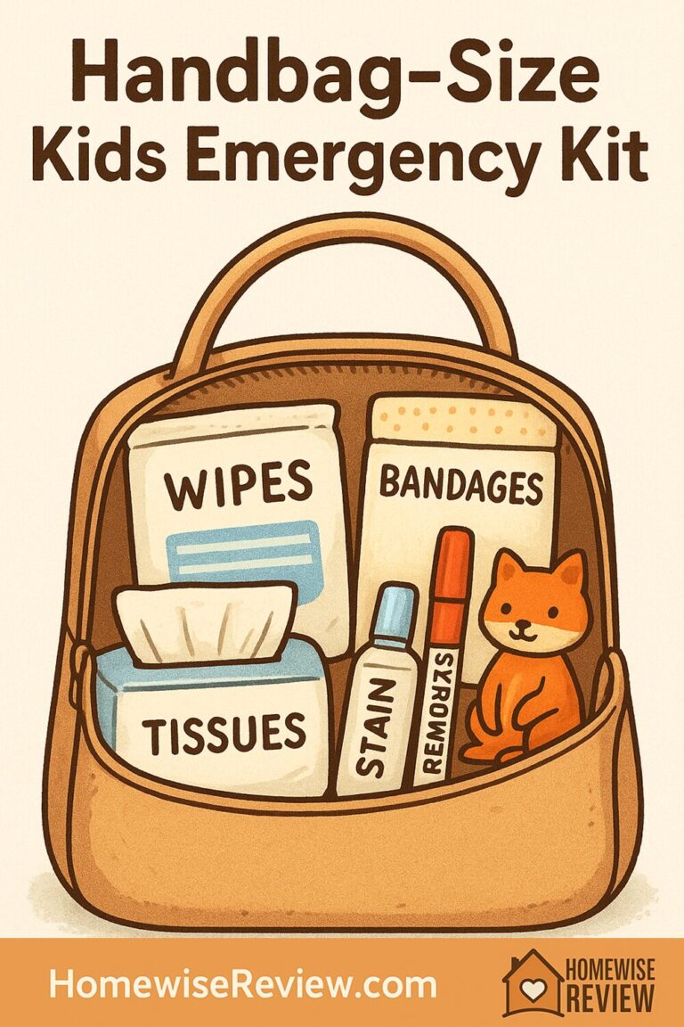 Best Handbag-Size Essentials Kit for Kids’ Emergencies & Spills