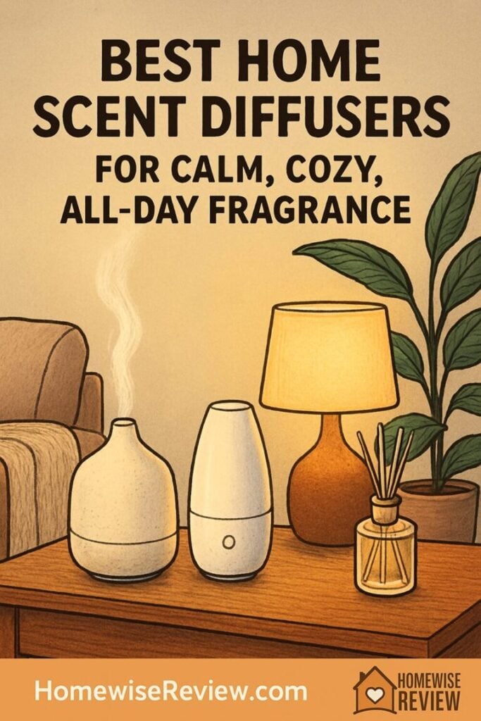 Best Home Scent Diffusers for Calm, Cozy, All-Day Fragrance