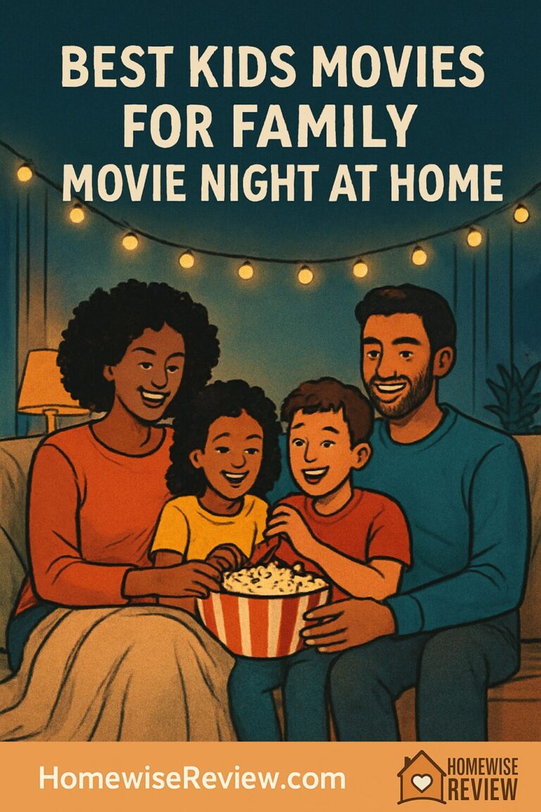 Best Kids Movies for Family Movie Night at Home