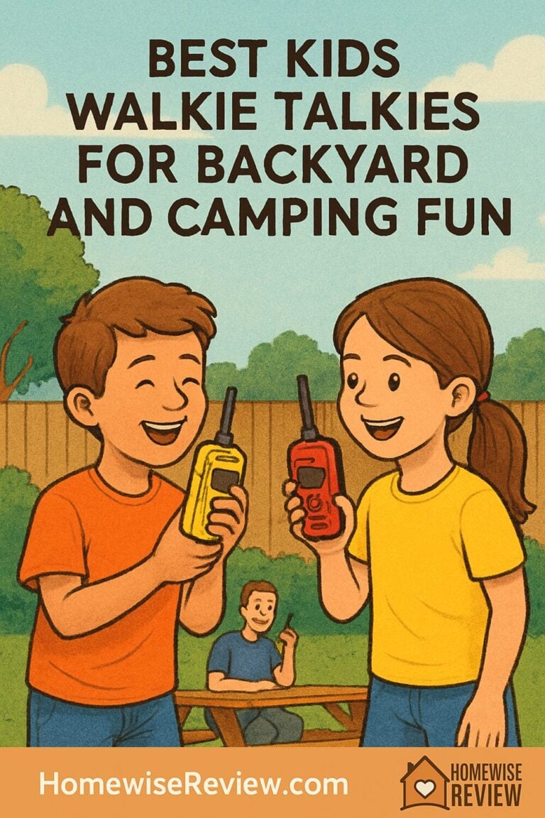 Best Kids Walkie Talkies for Backyard and Camping Fun