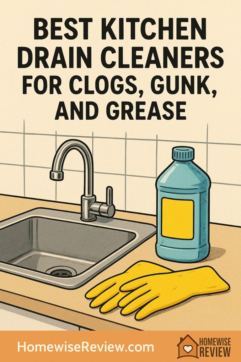 Best Kitchen Drain Cleaners for Clogs, Gunk, and Grease