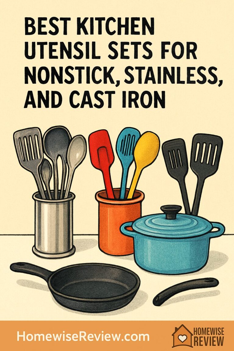 Best Kitchen Utensil Sets for Nonstick, Stainless, and Cast Iron