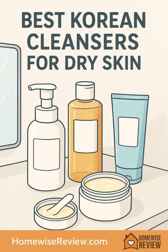 Best Korean Cleansers for Dry Skin