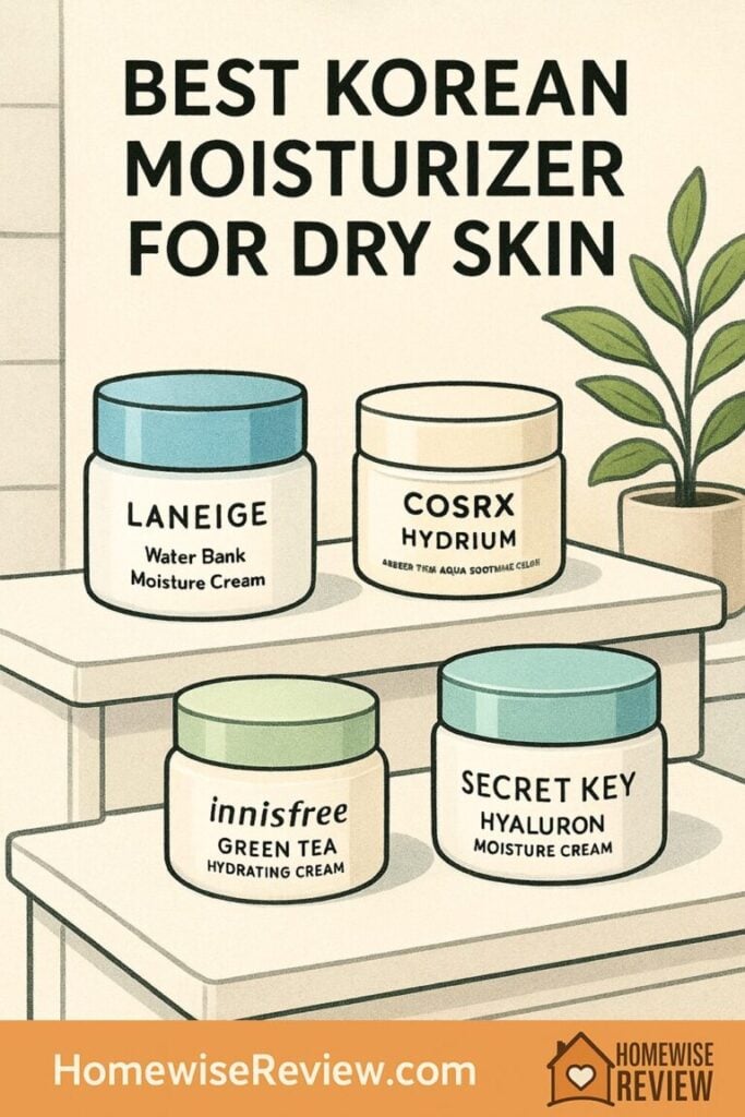 Best Korean Moisturizer for Dry Skin