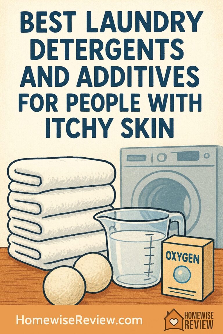 Best Laundry Detergents and Additives for People with Itchy Skin