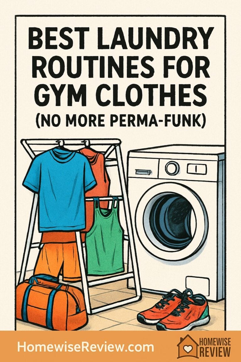 Best Laundry Routines for Gym Clothes (No More Perma-Funk)