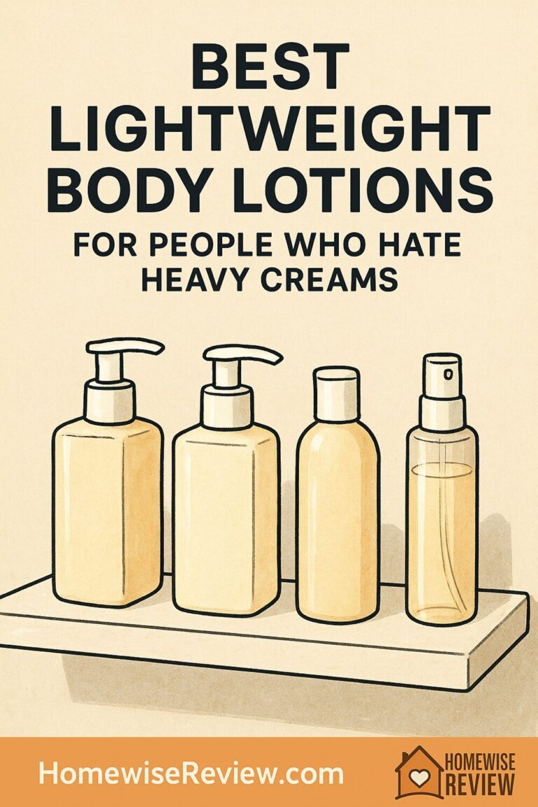 Best Lightweight Body Lotions for People Who Hate Heavy Creams