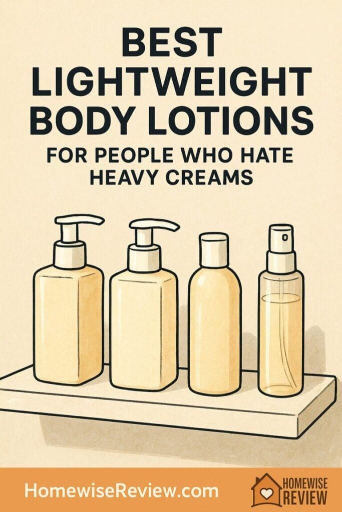 Best Lightweight Body Lotions for People Who Hate Heavy Creams