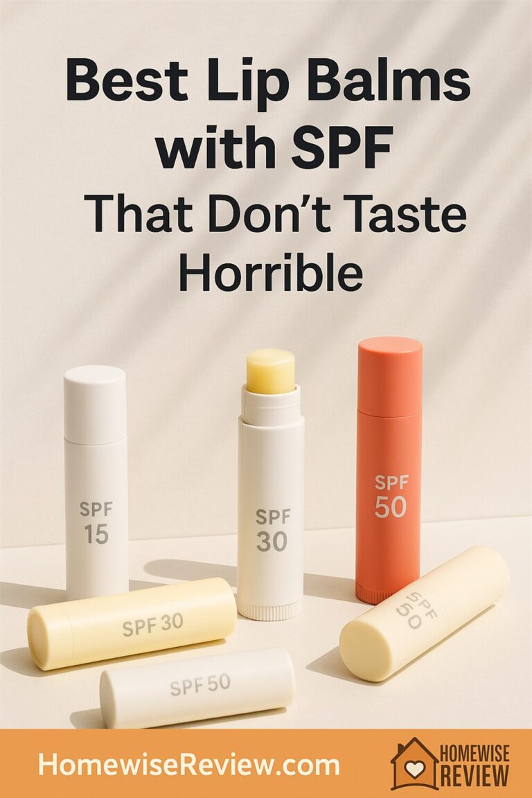 Best Lip Balms with SPF That Don’t Taste Horrible