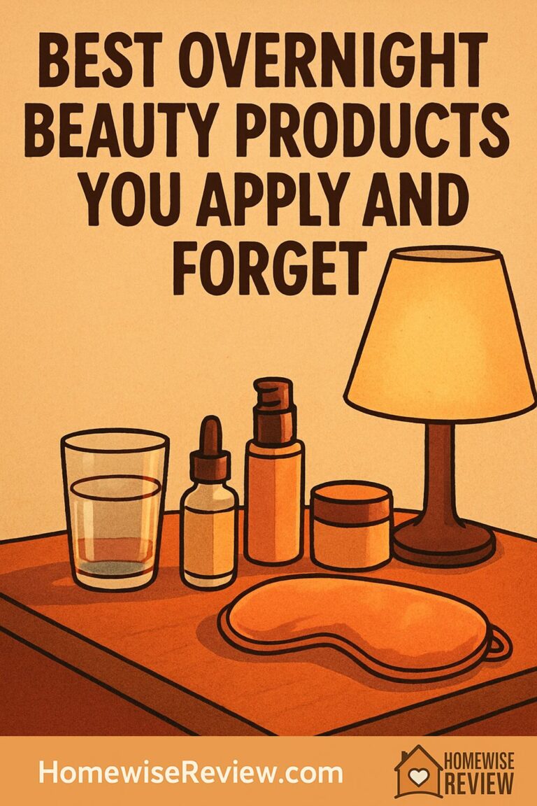Best Overnight Beauty Products You Apply and Forget