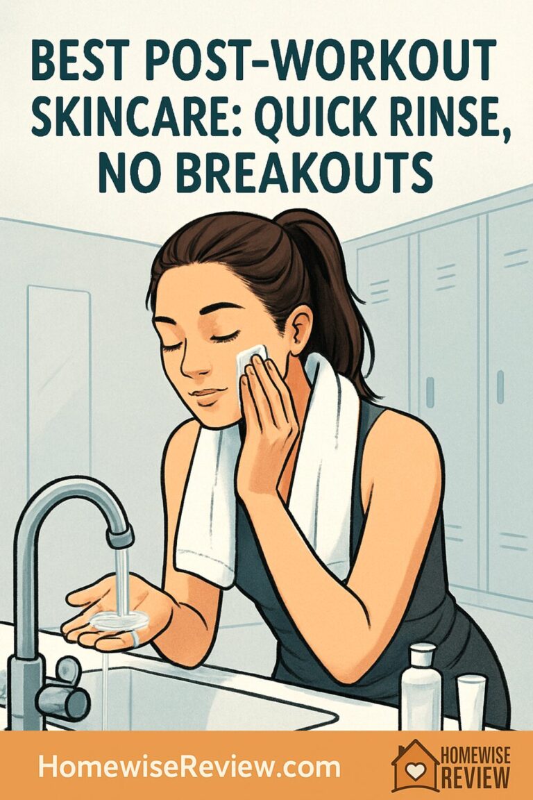 Best Post-Workout Skincare: Quick Rinse, No Breakouts