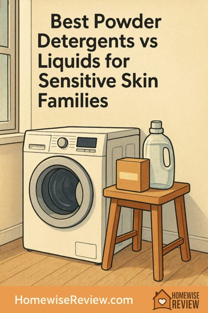Best Powder Detergents vs Liquids for Sensitive Skin Families