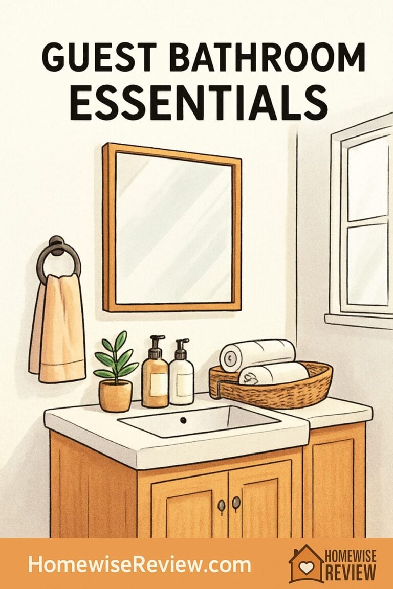 Best Products to Keep in Guest Bathroom for “Wow, They Thought of Everything”