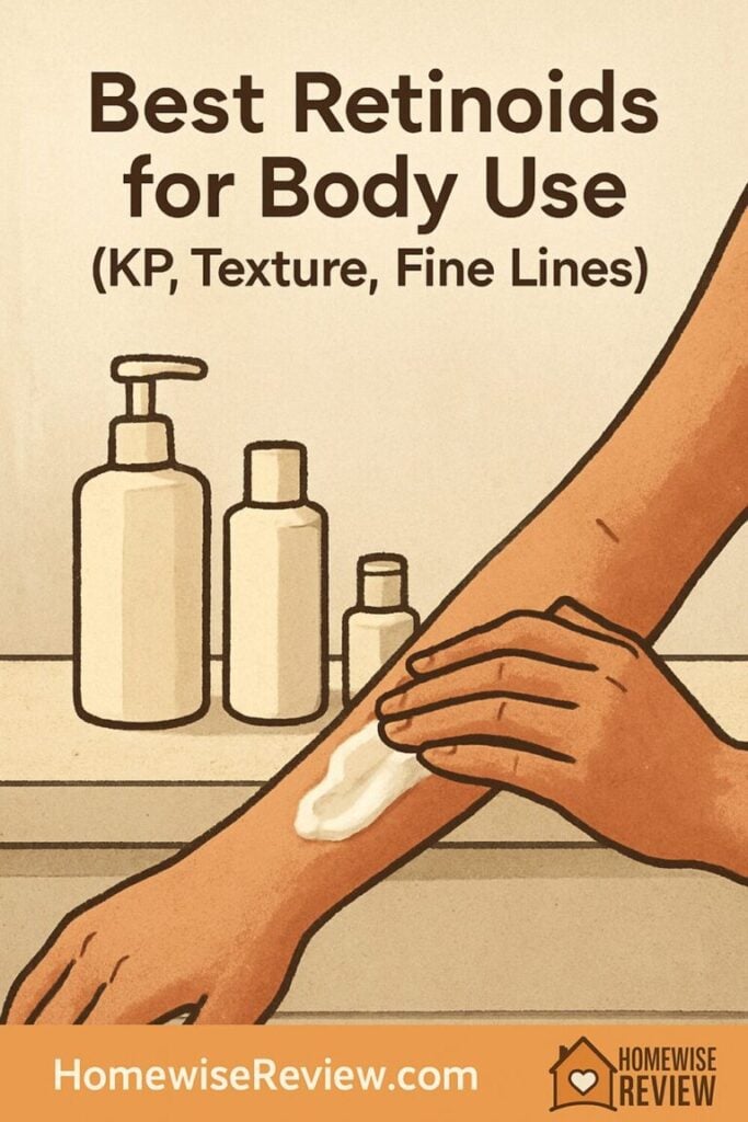 Best Retinoids for Body Use (KP, Texture, Fine Lines)