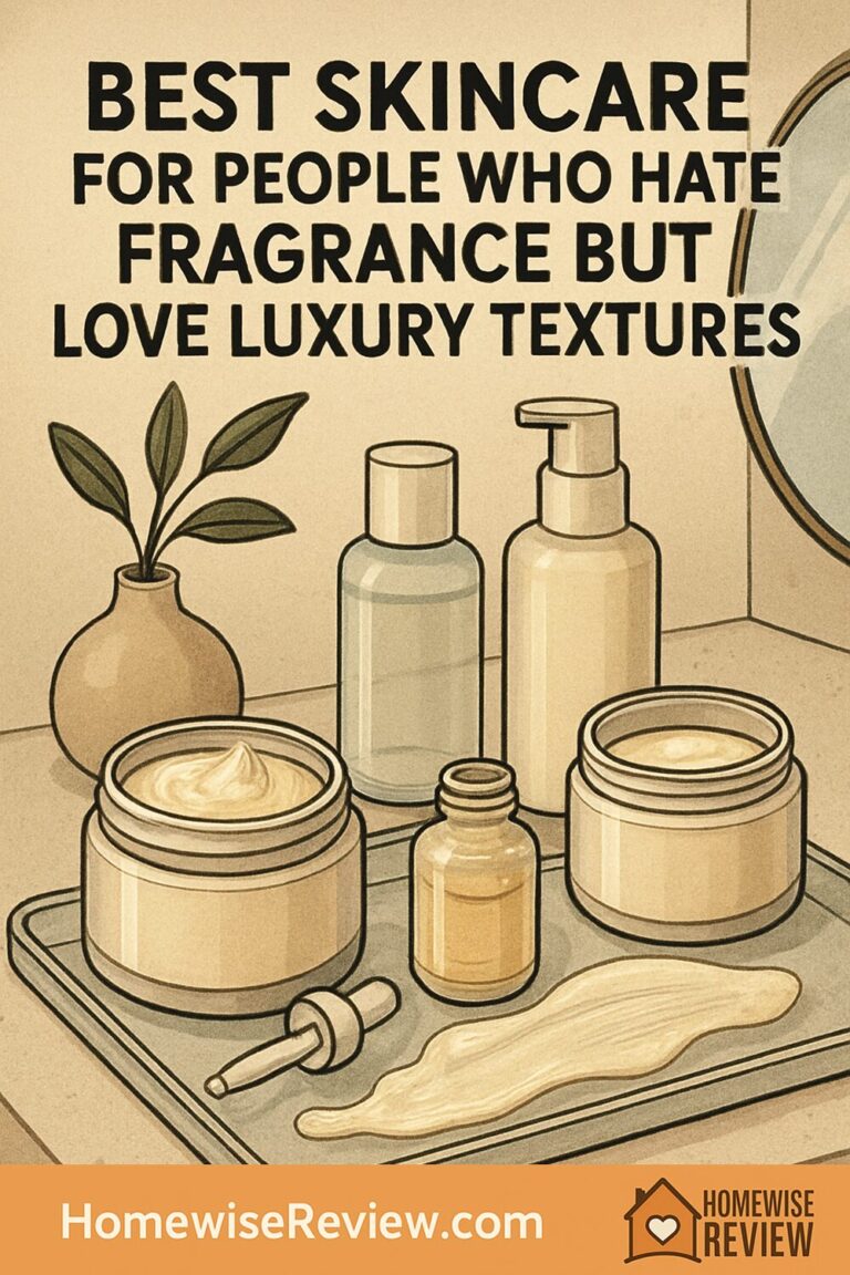 Best Skincare for People Who Hate Fragrance But Love Luxury Textures