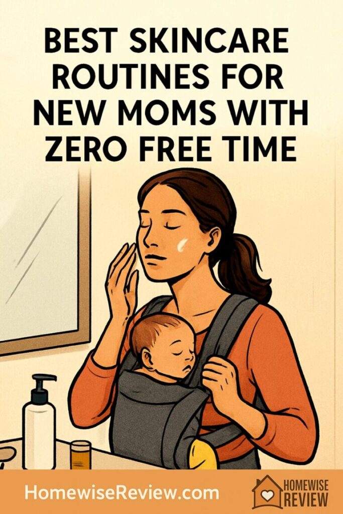 Best Skincare Routines for New Moms with Zero Free Time