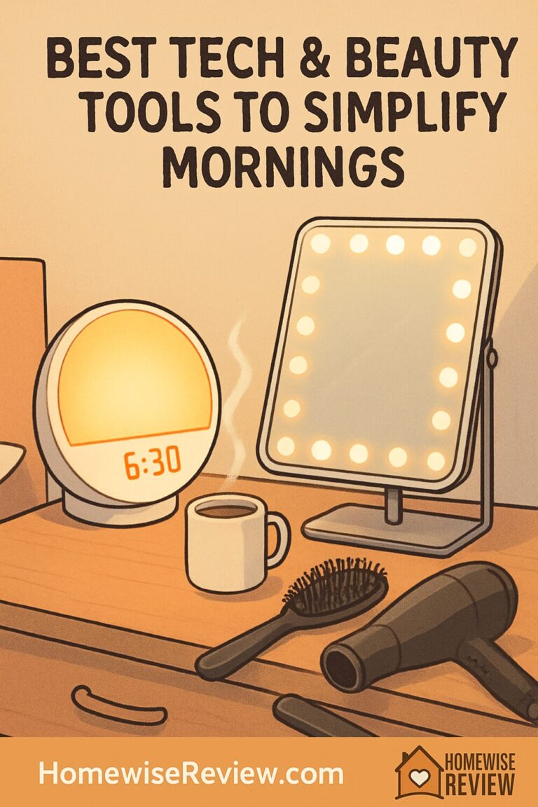 Best Tech & Beauty Tools to Simplify Mornings (Timers, Lights, Gadgets)