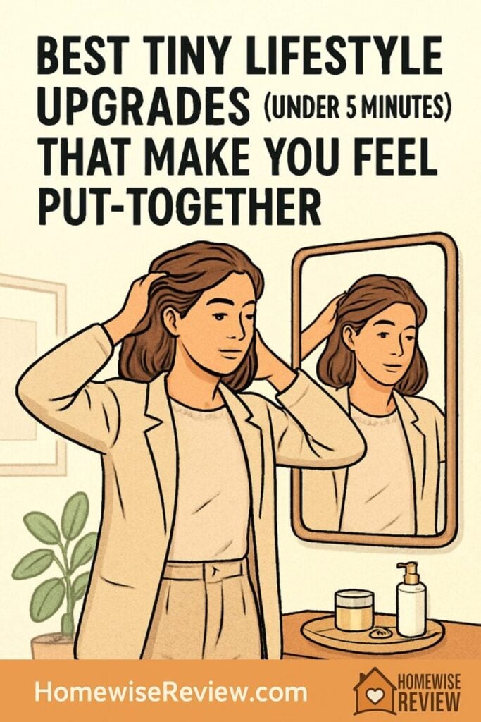 Best Tiny Lifestyle Upgrades (Under 5 Minutes) That Make You Feel Put-Together