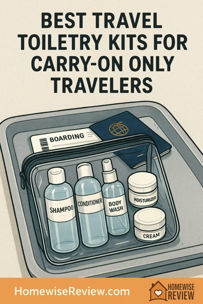 Best Travel Toiletry Kits for Carry-On Only Travelers