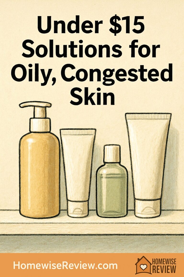 Best “Under $15” Solutions for Oily, Congested Skin