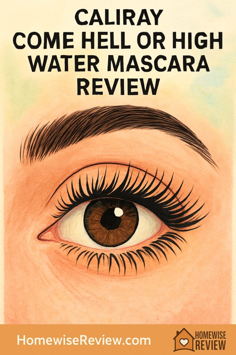 Caliray Come Hell or High Water Mascara Review: Tubing Choice for Allergy Season